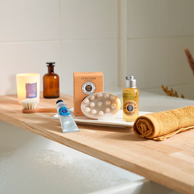 Sapone esfoliante 2-in-1 Karité
