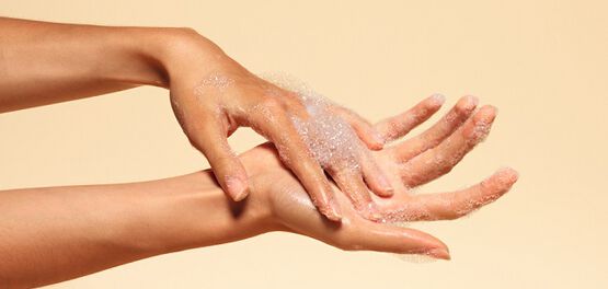 detersione delle mani