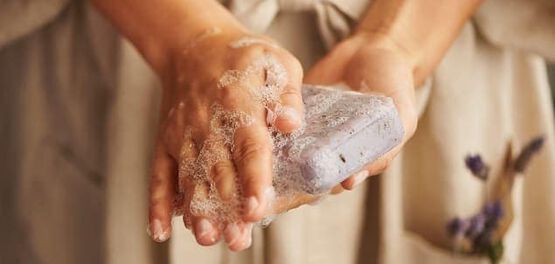 sapone solido corpo