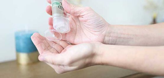 gel idroalcolico mani
