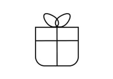 Sacchetto o cofanetto regalo con bigliettino personalizzato in omaggio 