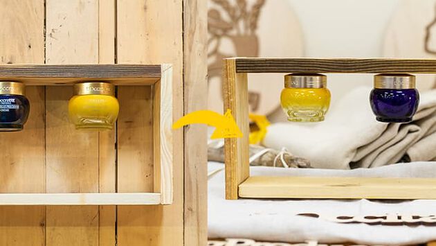 Lettura UTILIZZA LE CONFEZIONI DELLE TUE CREME PR&Eacute;CIEUSE & DIVINE COME ORGANIZER