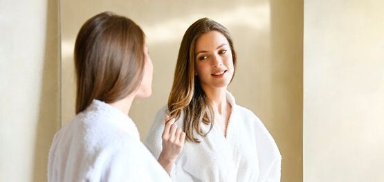 capelli sani e brillanti