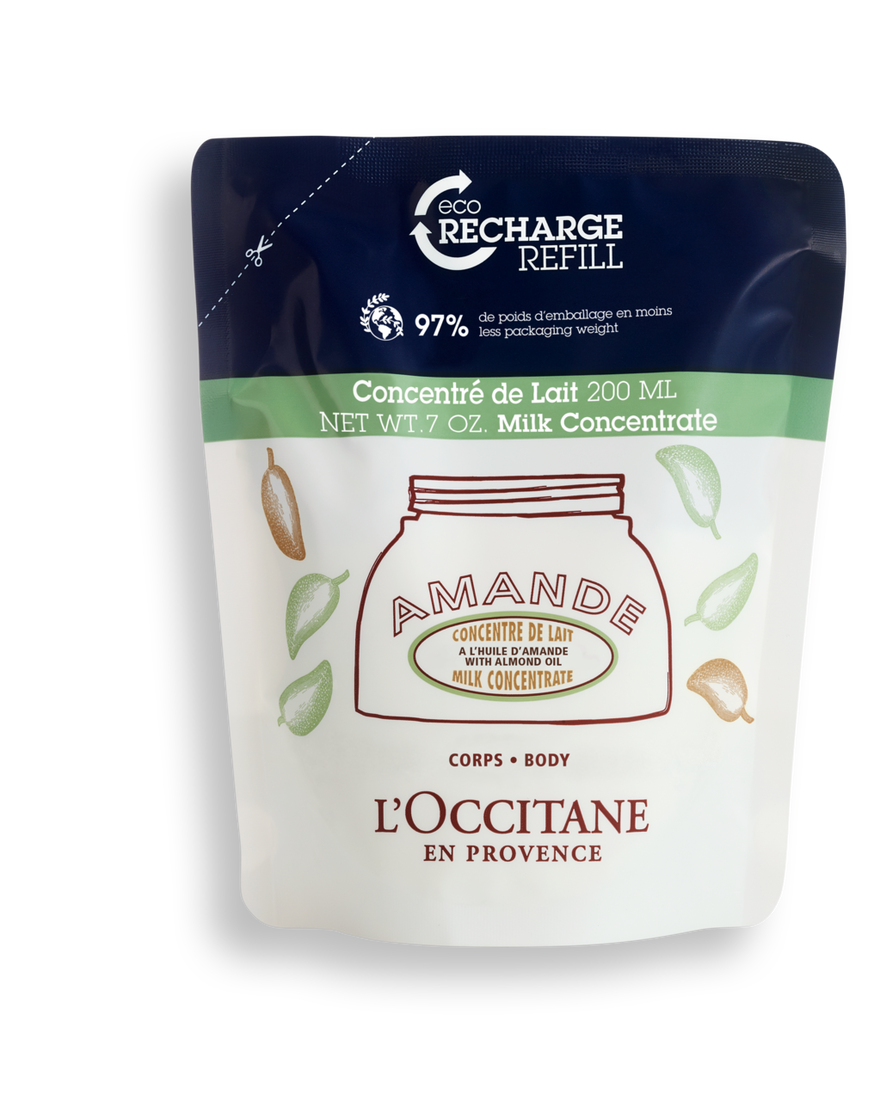 Ricarica Concentr&eacute; de Lait Mandorla 200 ml | L&rsquo;Occitane en Provence