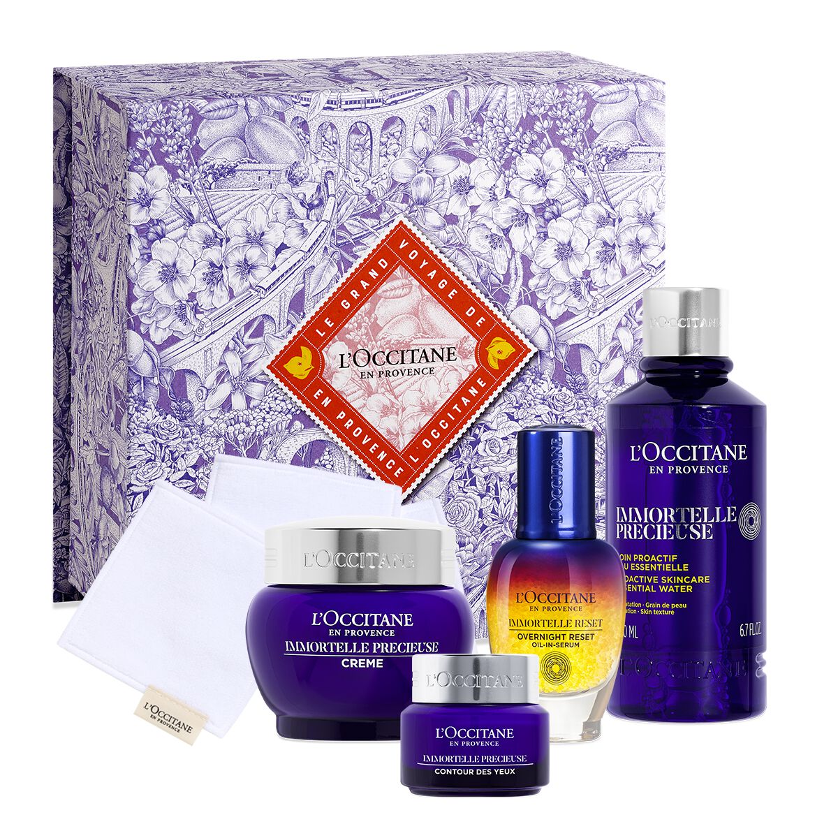 Cofanetto viso Premium Immortelle Précieuse & Reset - L'Occitane en Provence