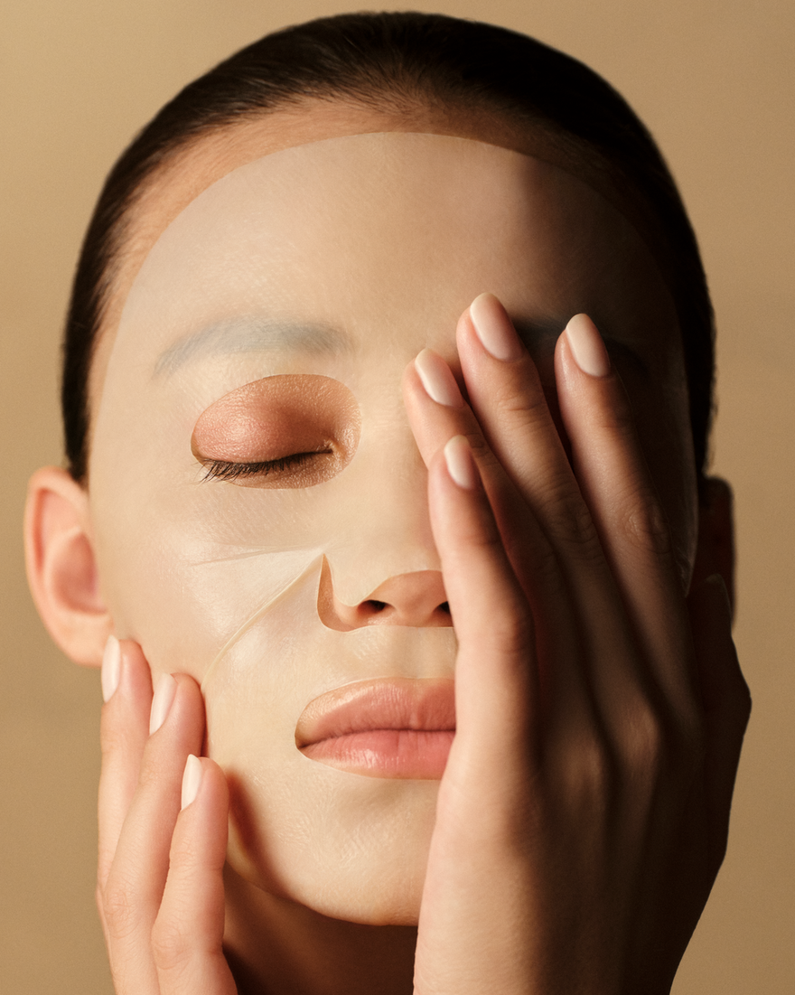 Vedi 3/4 il prodotto Maschera in tessuto Siero Notte Reset, , RECT