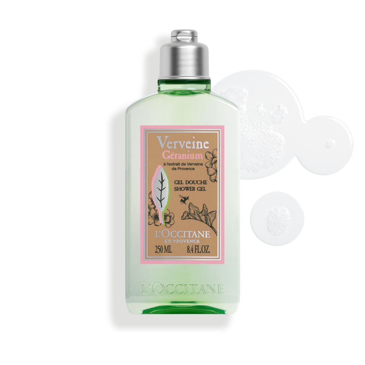 Gel doccia Verbena Geranio - 250 - L'Occitane en Provence