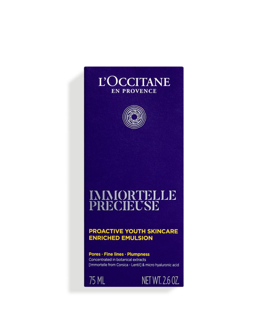 Vedi 2/7 il prodotto Emulsione Enrichie Immortelle Pr&eacute;cieuse, , RECT