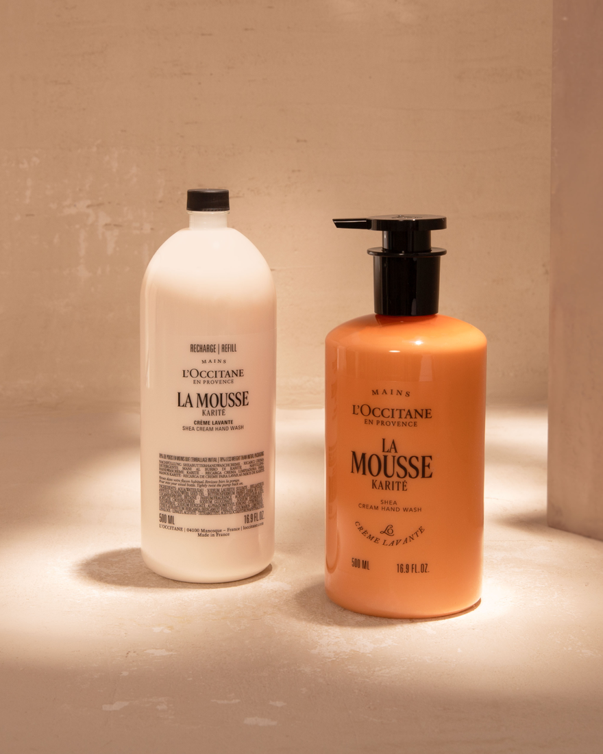 Vedi 2/6 il prodotto Ricarica Mousse Ultra Riche Mani & Corpo Karit&eacute;, , RECT