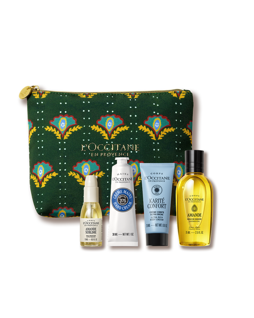Vedi 1/1 il prodotto Trousse Essenziali Karit&eacute; & Mandorla, , RECT