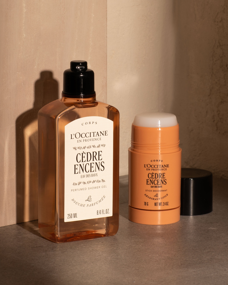 Vedi 3/4 il prodotto Gel Doccia C&egrave;dre Encens (Eau des Baux), , RECT