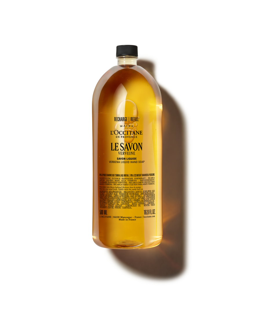 Ricarica Sapone Liquido Mani & Corpo Verbena 500 ml | L&rsquo;Occitane en Provence