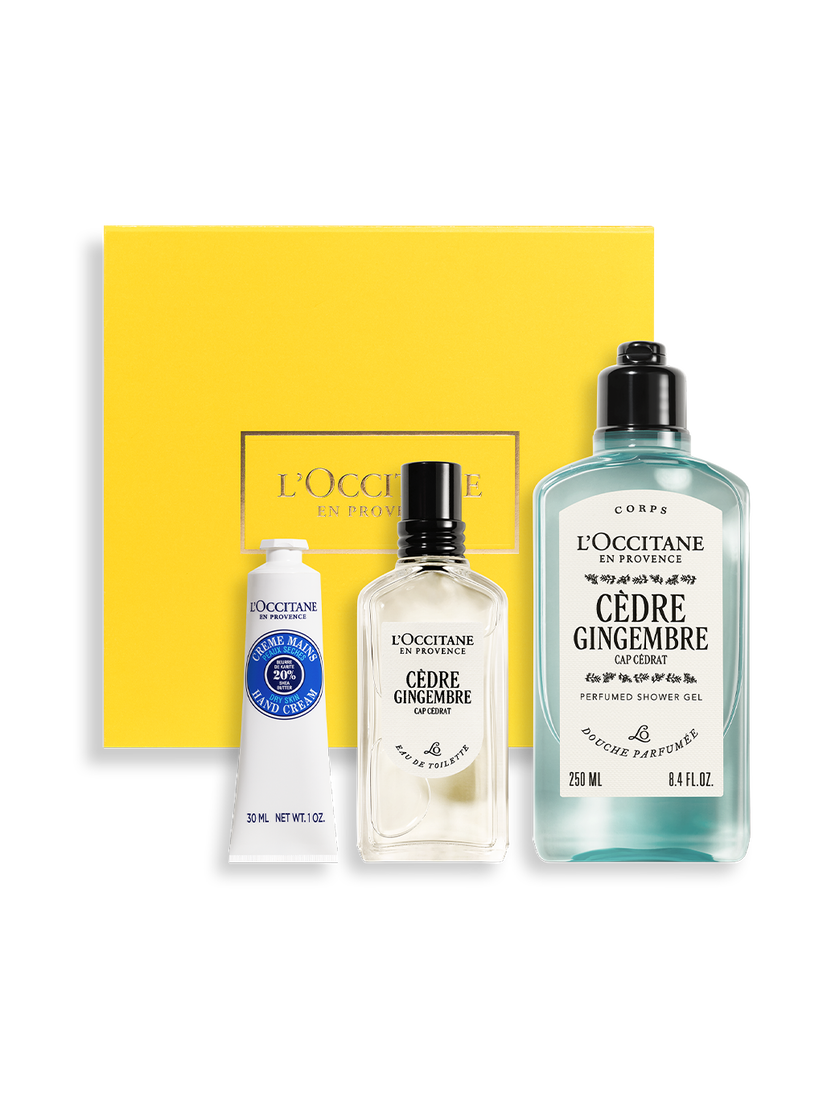 Vedi 1/4 il prodotto Cofanetto Regalo Profumo C&egrave;dre Gingembre, , RECT