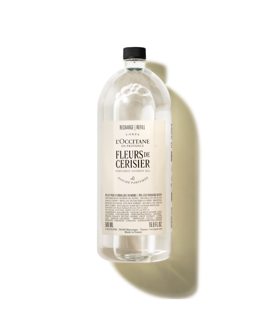 Ricarica Gel Doccia Fleurs de cerisier 500 ml | L&rsquo;Occitane en Provence