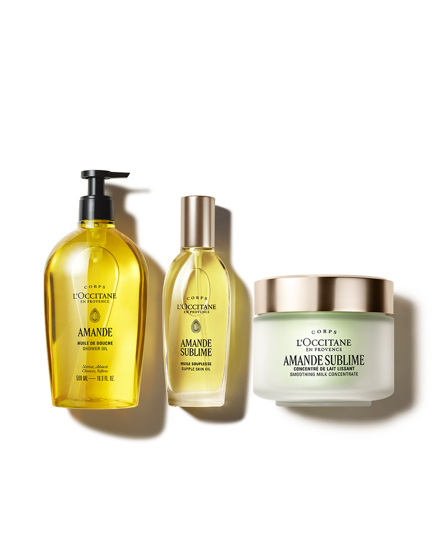 Vedi 2/4 il prodotto Cofanetto Corpo Routine Premium Mandorla, , RECT