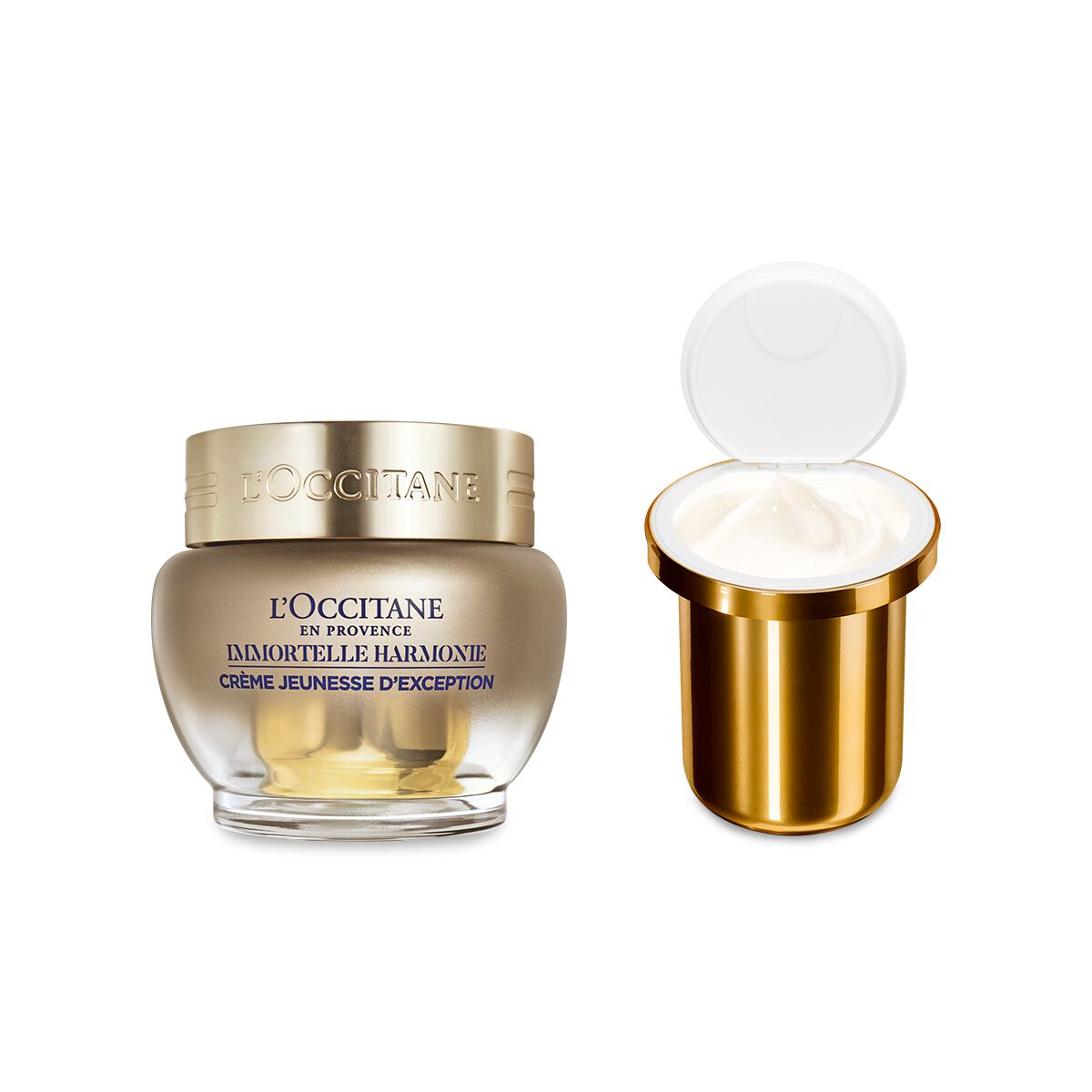 Duo Crema Immortelle Harmonie 50ml e la sua Ricarica - 100 - L'Occitane en Provence