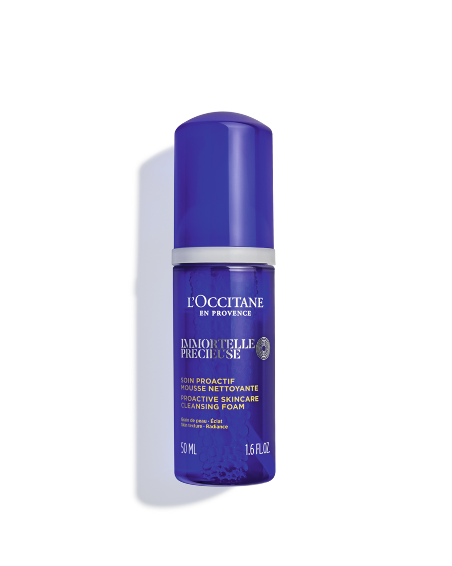 Mousse Detergente Immortelle Pr&eacute;cieuse 50ml | L&rsquo;Occitane en Provence