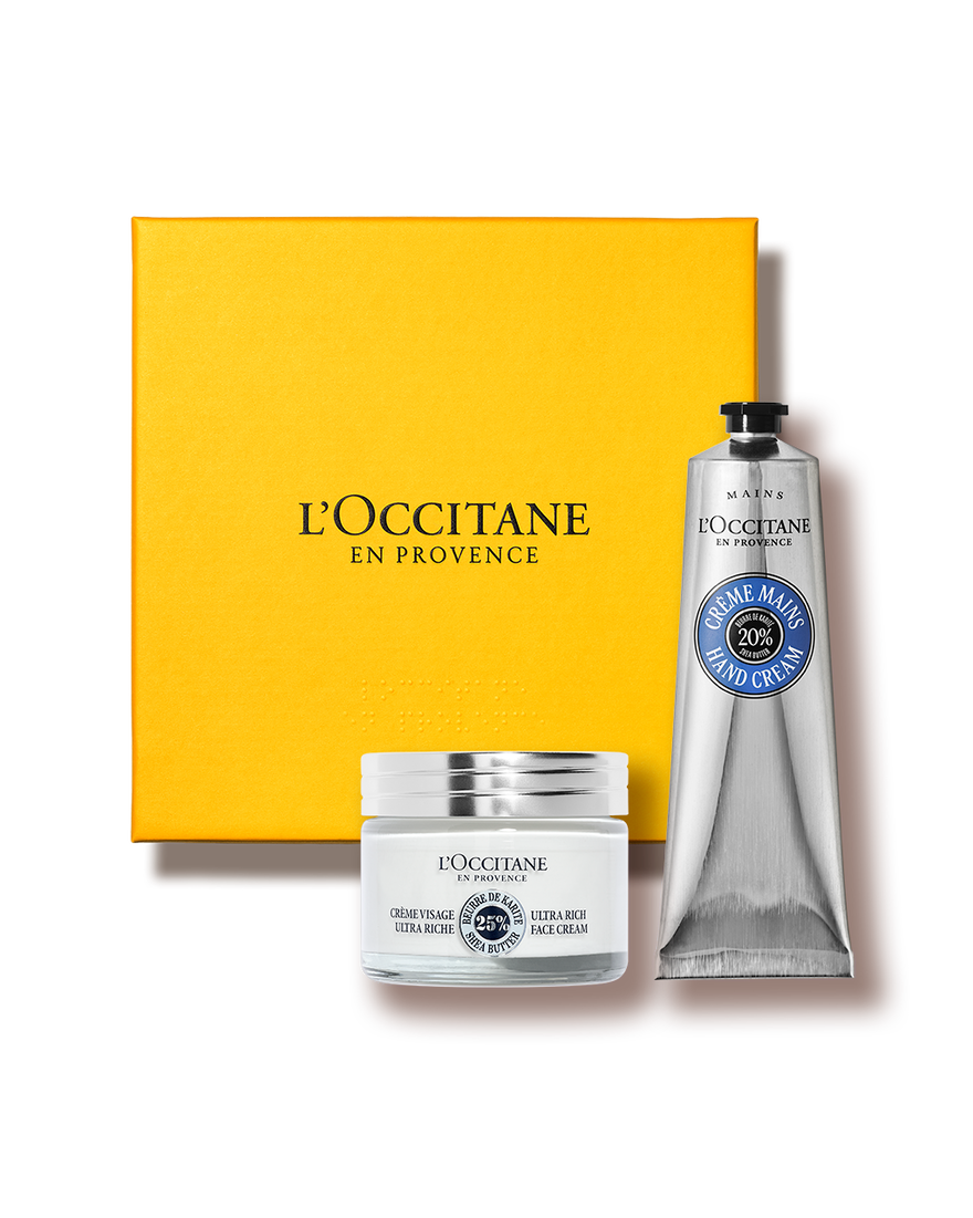 Cofanetto Viso & Mani Karit&eacute; Riche | L&rsquo;Occitane en Provence