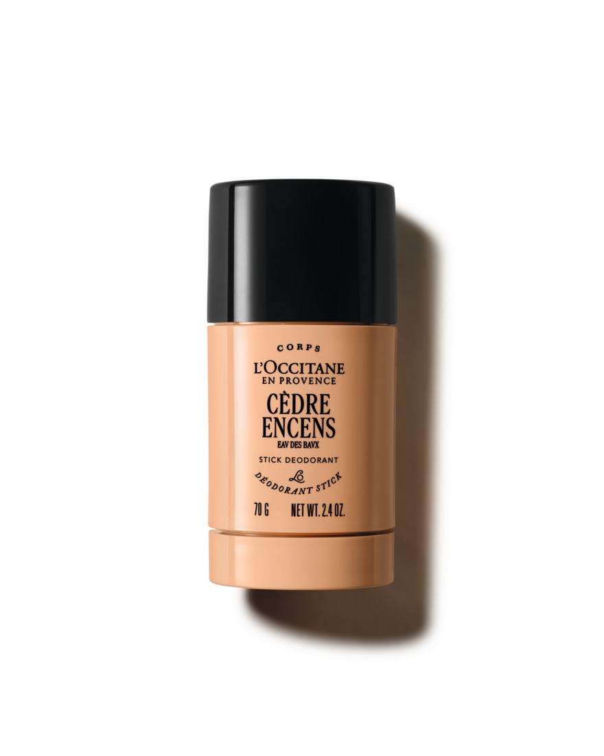 Deodorante Stick C&egrave;dre Encens 70 g | L&rsquo;Occitane en Provence