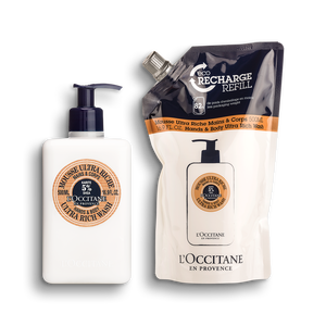 Duo Mousse Ultra Riche Karité | L’Occitane en Provence