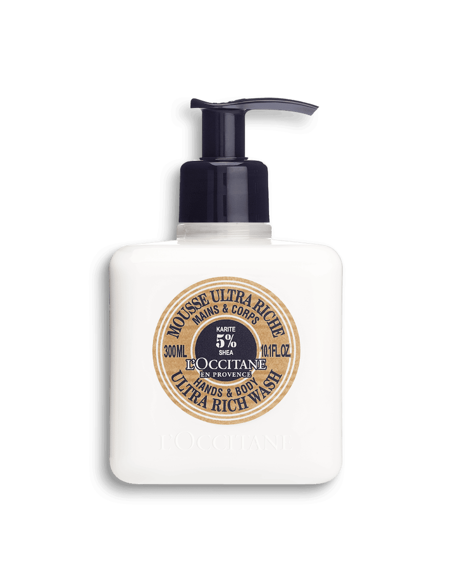 Mousse Ultra Riche Mani & Corpo Karit&eacute; 300ml | L&rsquo;Occitane en Provence