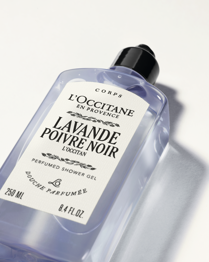 Vedi 2/4 il prodotto Gel Doccia Profumato Lavande Poivre Noir (L'Occitan), , RECT