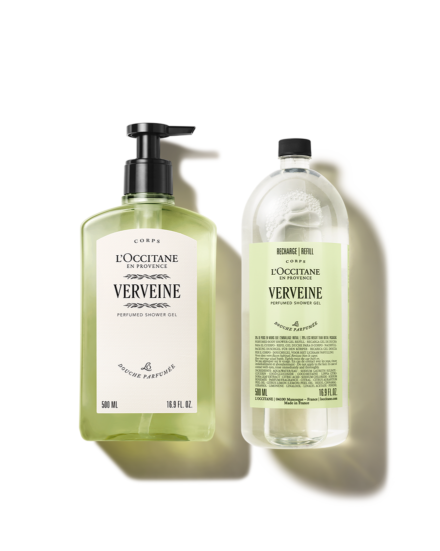 Vedi 1/1 il prodotto Duo Gel Doccia Verveine 500ml e la sua Ricarica, , RECT