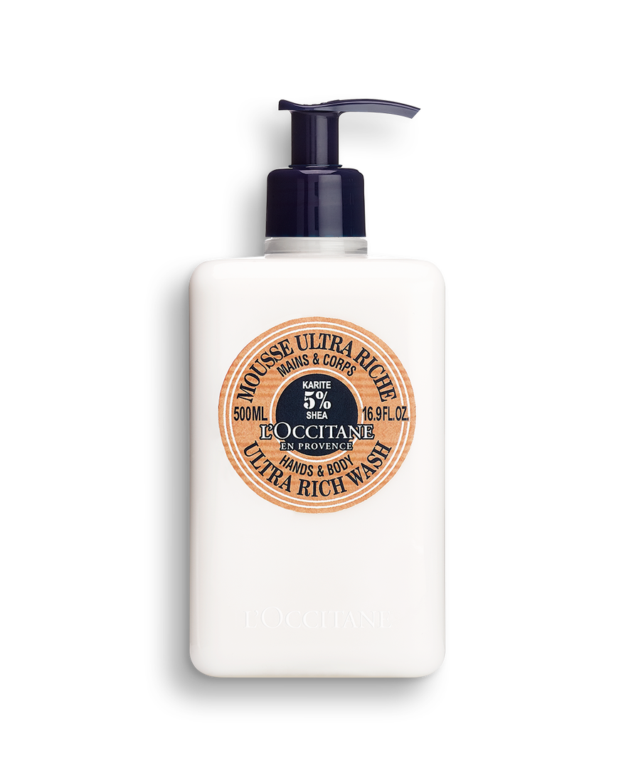 Mousse Ultra Riche Mani & Corpo Karit&eacute; 500 ml | L&rsquo;Occitane en Provence