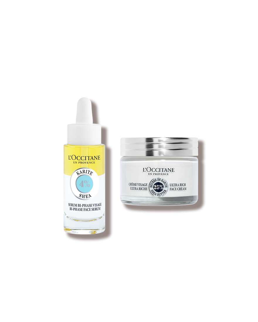 Vedi 1/1 il prodotto Duo Siero & Crema Viso Karit&eacute;, , RECT