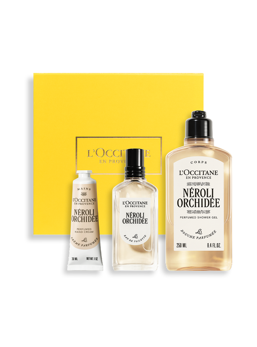 Cofanetto Regalo Profumo N&eacute;roli Orchid&eacute;e | L&rsquo;Occitane en Provence