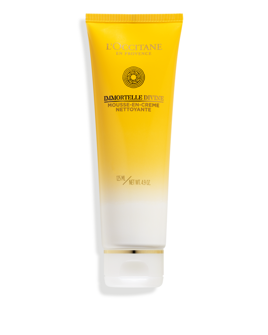 Mousse-in-crema Detergente Immortelle Divine 125 ml | L&rsquo;Occitane en Provence