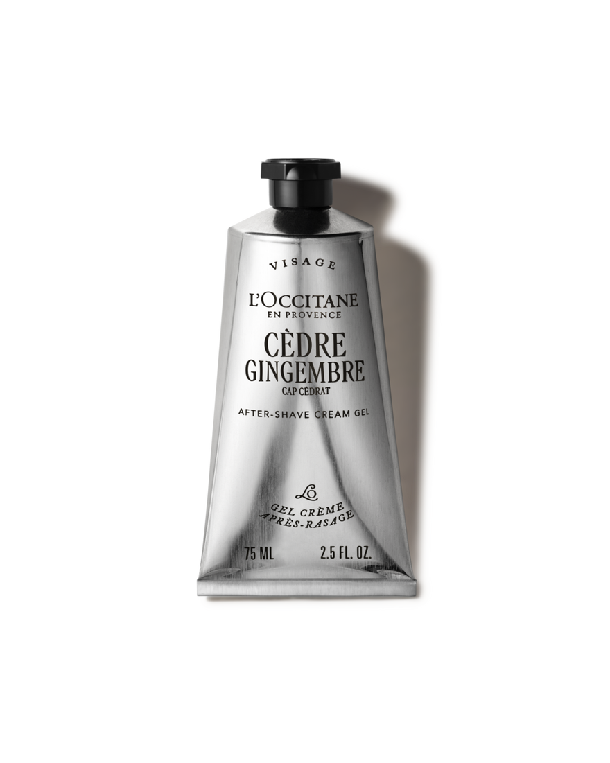 Gel crema dopobarba C&egrave;dre Gingembre (Cap C&eacute;drat) 75 ml | L&rsquo;Occitane en Provence