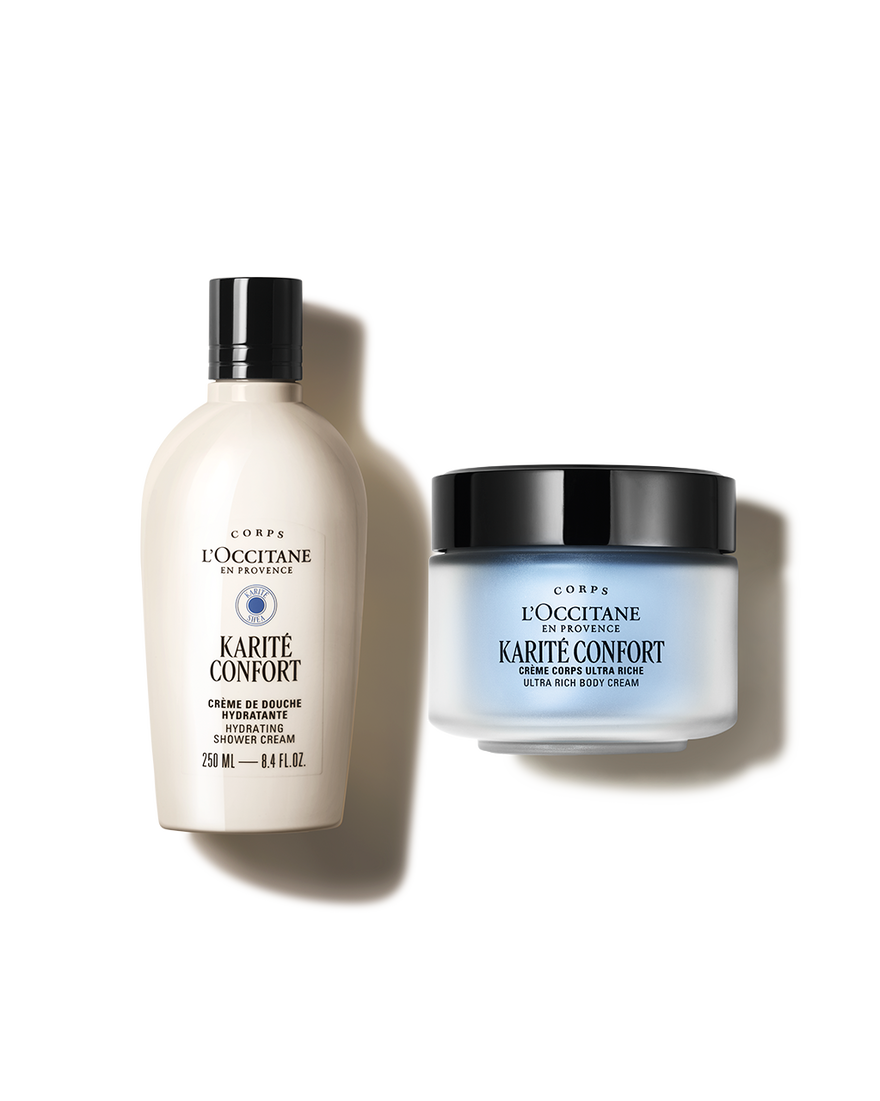 Vedi 1/2 il prodotto Duo Creme Corpo & Doccia Karit&eacute;, , RECT
