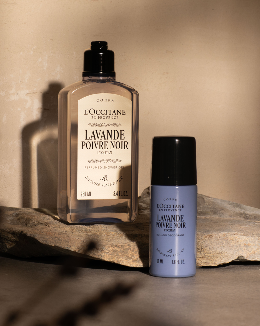 Vedi 2/3 il prodotto Deodorante Roll-on Lavande Poivre Noir (L'Occitan), , RECT