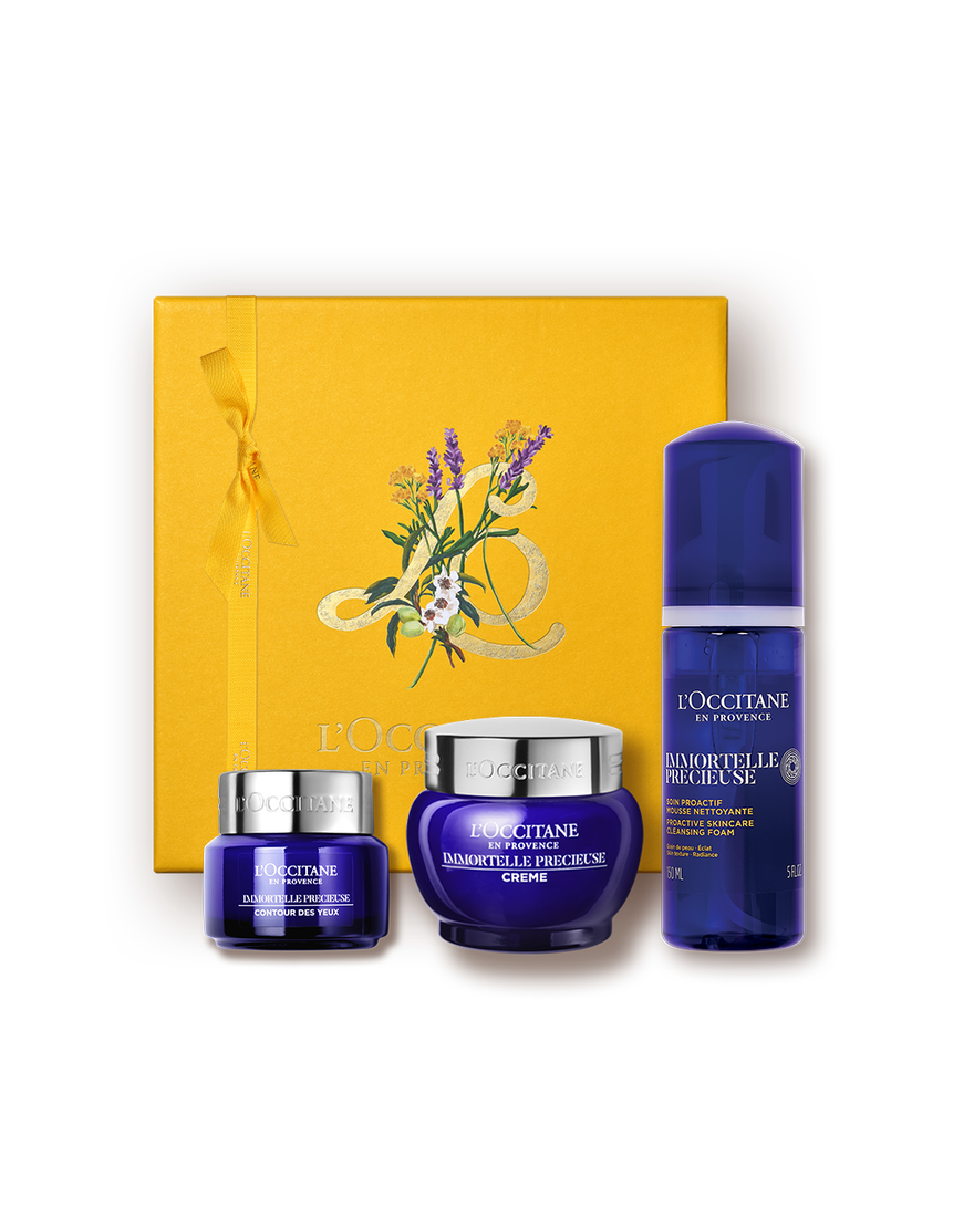 Cofanetto Viso Immortelle Pr&eacute;cieuse | L&rsquo;Occitane en Provence