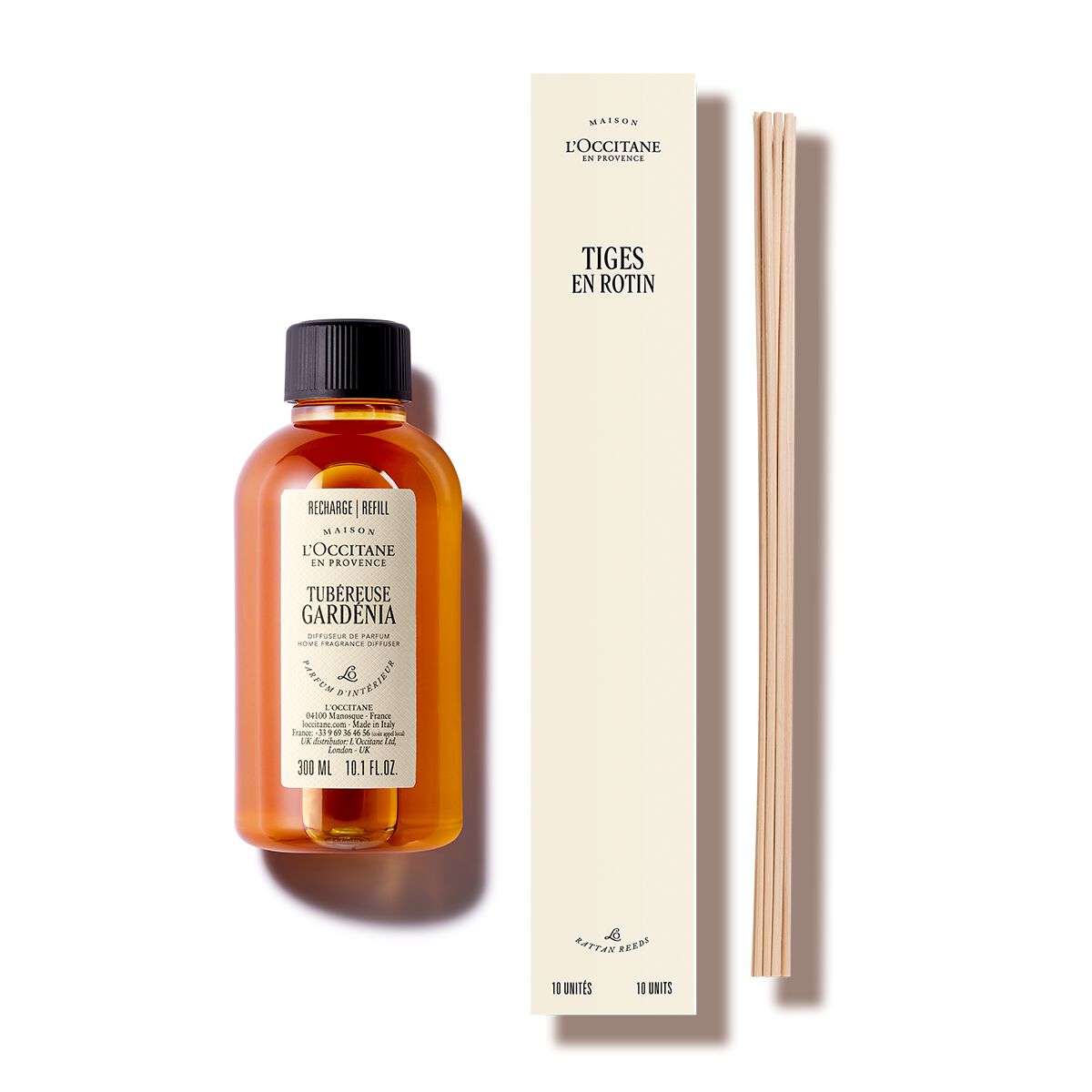 Ricarica Diffusore per ambiente Tubéreuse Gardénia - L'Occitane en Provence