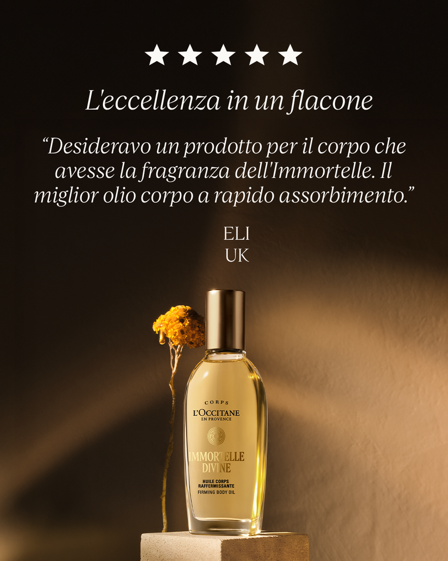 Vedi 9/12 il prodotto Olio Corpo Tonificante Immortelle Divine, , RECT