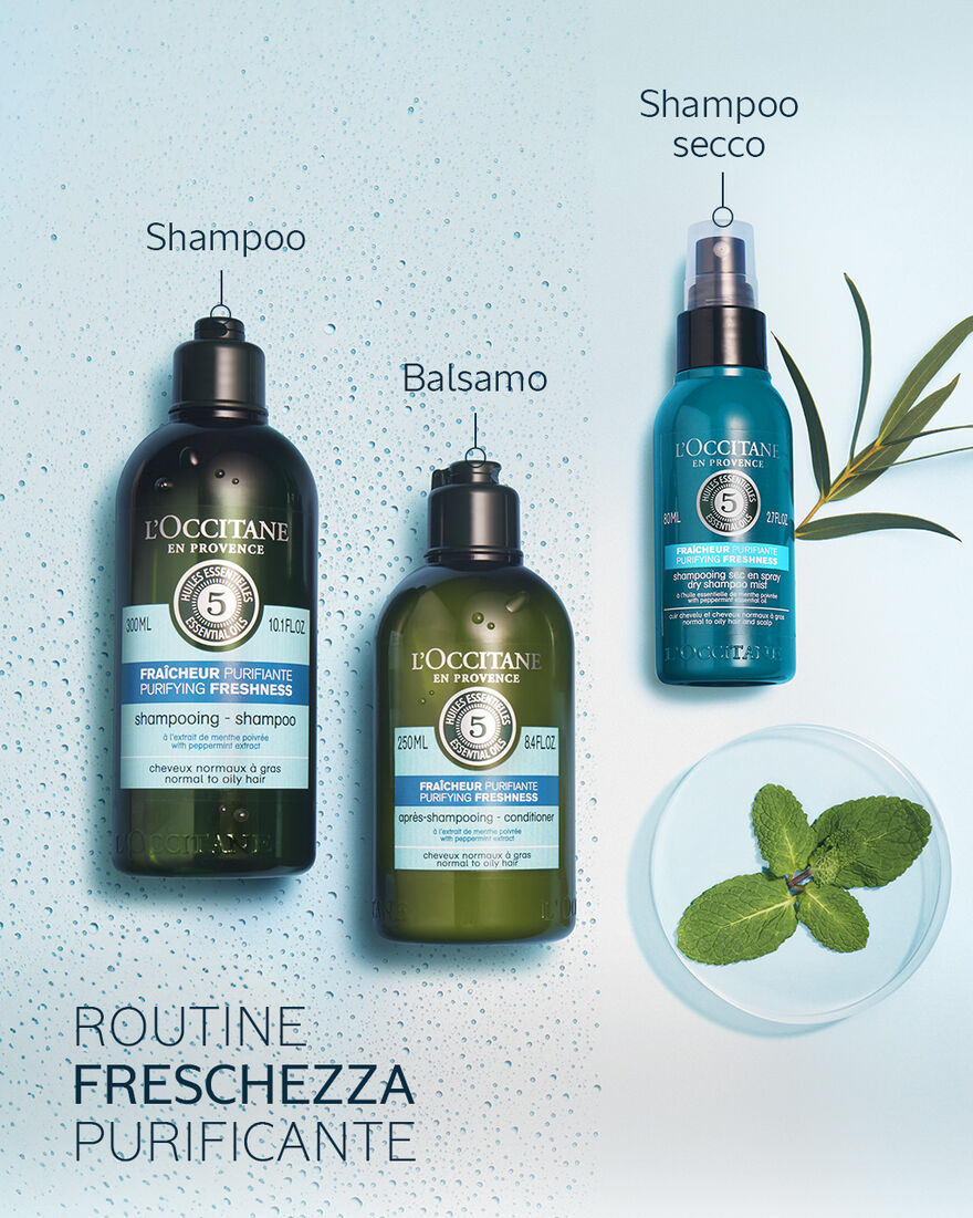 Vedi 6/6 il prodotto Shampoo Secco Freschezza Purificante, , RECT