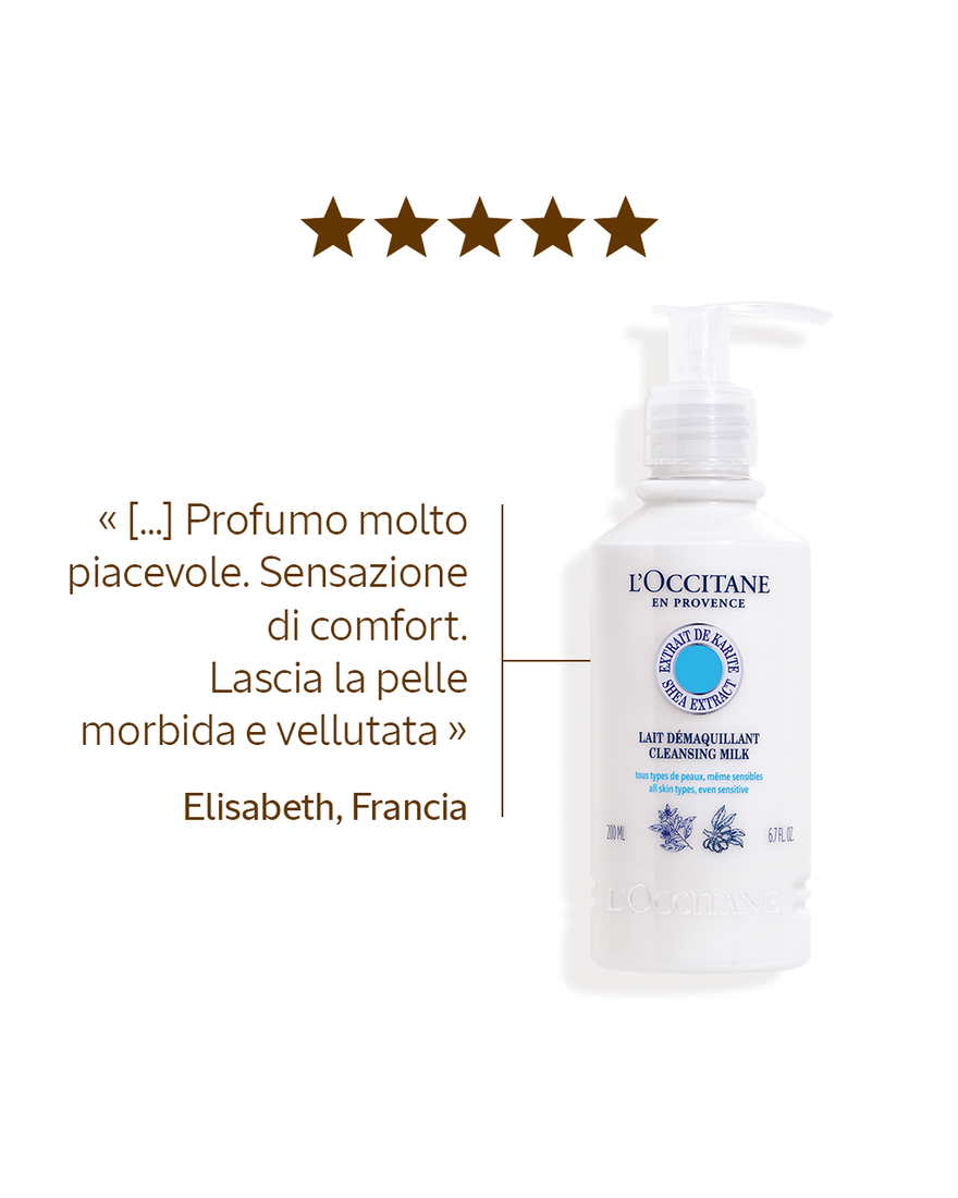 Vedi 4/7 il prodotto Latte Detergente Karit&eacute; Fiori d&rsquo;Arancio 200ml, , RECT