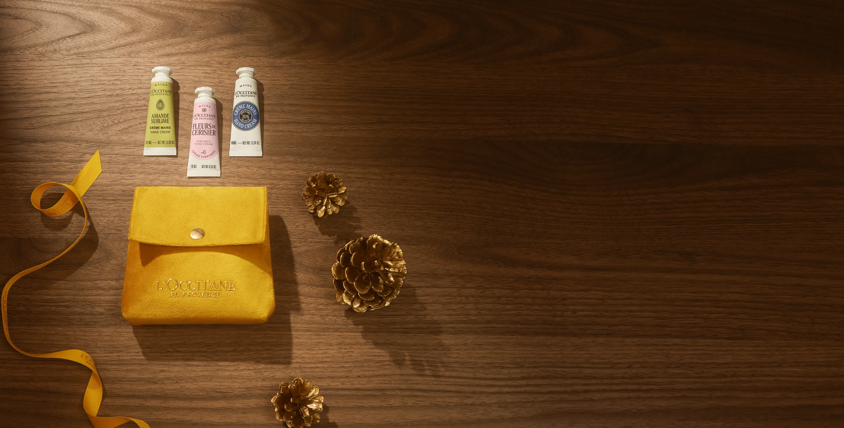 Il Trio di Mini Creme Mani in omaggio
